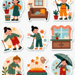 Household & Chores - Sticker Sheet v14